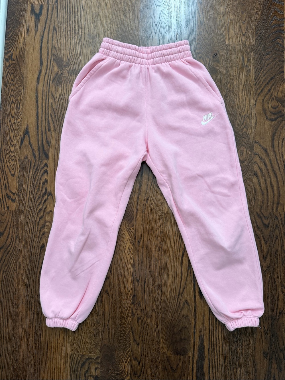 Nike Kids Light Pink Fleece Joggers
